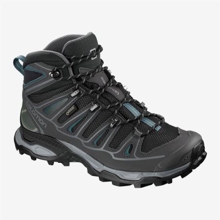 Salomon X ULTRA MID 2 W SPIKES GTX Svart Tursko Dame [NO 0-GUD]